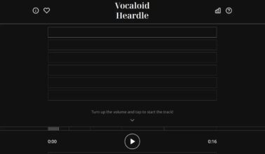 Vocaloid Heardle