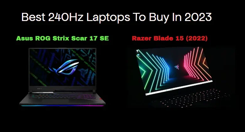 Best 240Hz Laptops