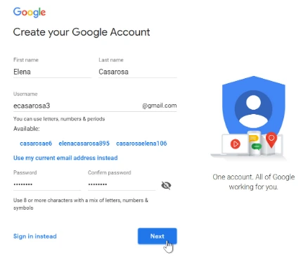 Make your Gmail Account Login