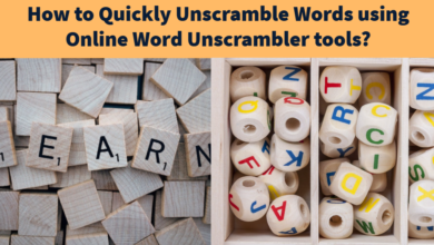 unscramble words using online word unscrambler tool