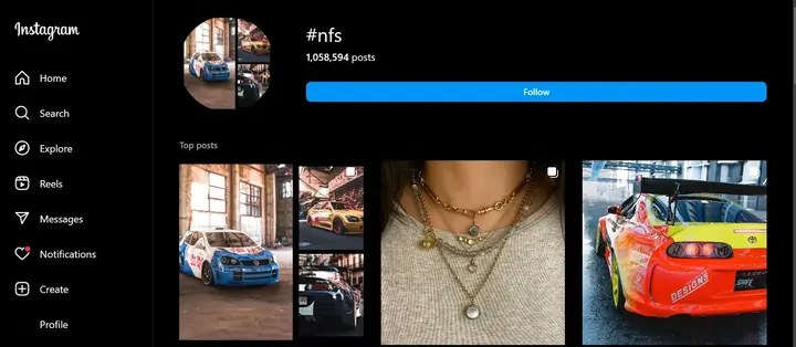 What Does “NFS” Mean on Instagram?