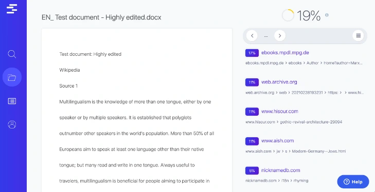 Quetext plagiarism checkers