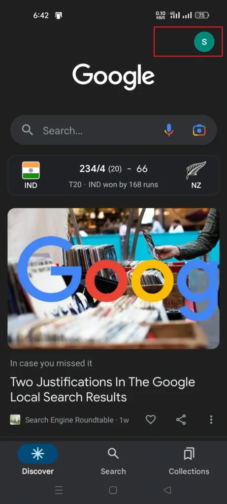 how to turn off safesearch on android (Google App) 1
