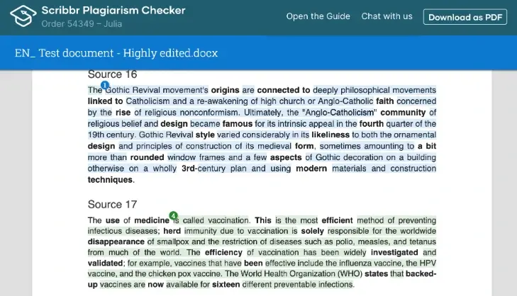 scribbr plagiarism checkers 