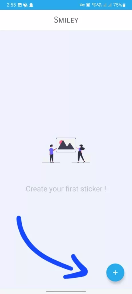 Create your first sticker