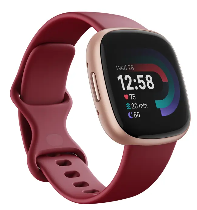 Fitbit Versa 4 - Beet Juice  Copper Rose Aluminum