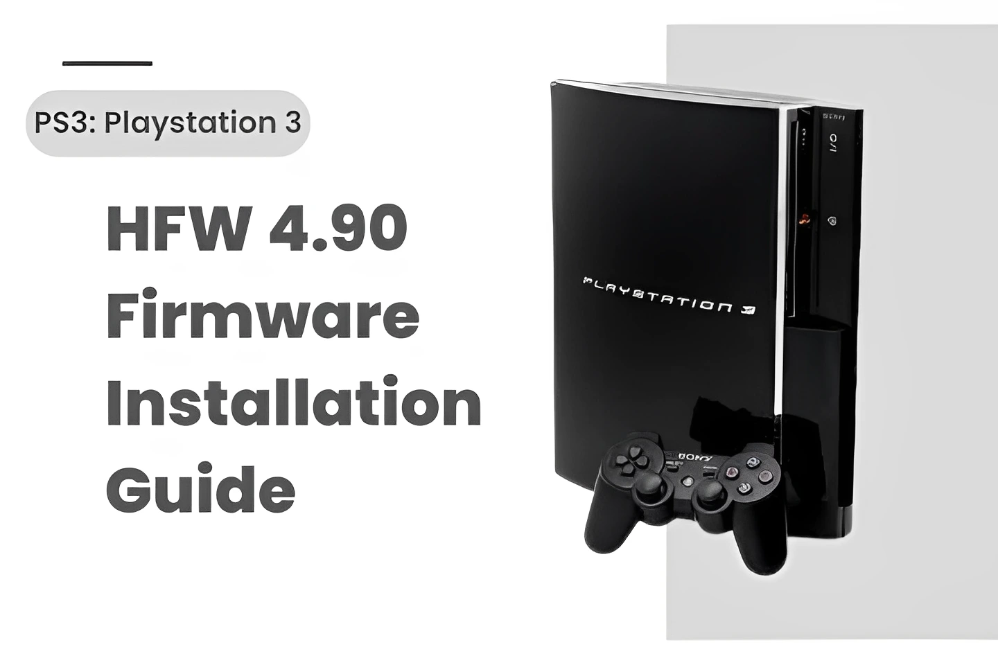 How To Update A HEN Enabled PlayStation 3 (PS3) From 4.89 Or Lower To 4.90!  