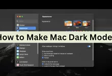 How to Make Mac Dark Mode