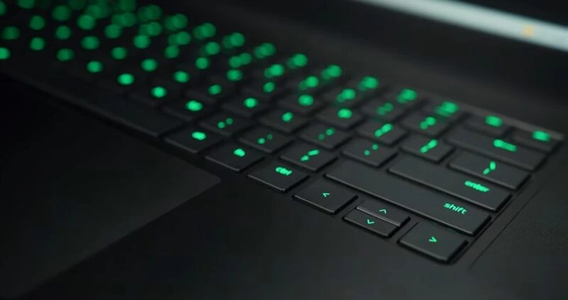 Razer Blade 15 2018 H2 Keyboard and Touchpad