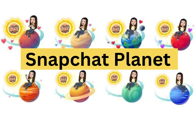 Snapchat planets