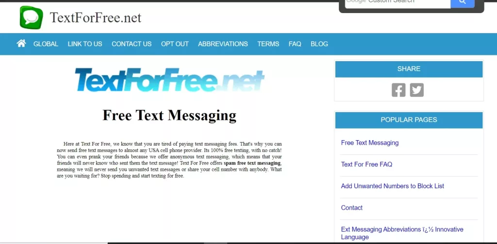 TextForFree.net