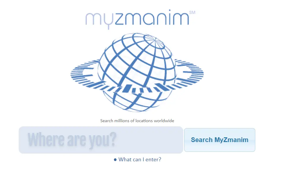 What is MyZmanim?