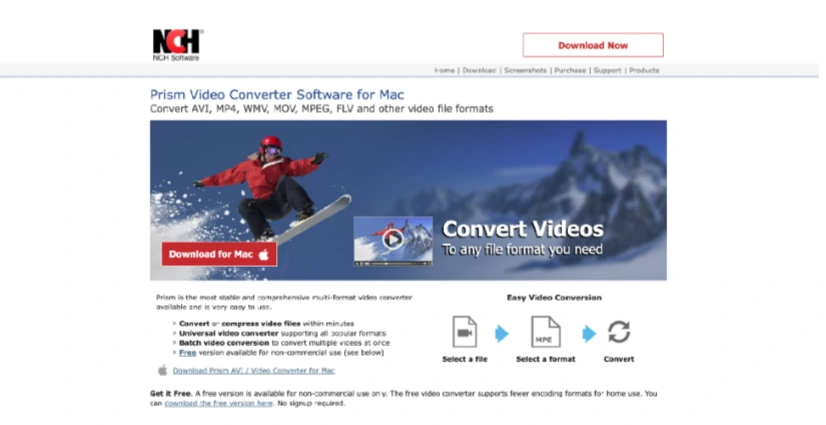 NCH Software Prism Video Converter