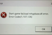 Start Game Fail Load Mhypbase.dll Error in Genshin impact